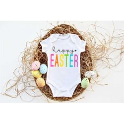 baby girl easter outfit - happy easter baby girl shirt, matching easter family shirts, mommy and me easter outfits