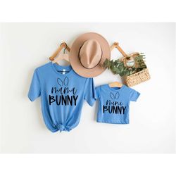 easter mommy and me shirts boy, mom and son easter shirts, kids easter bunny shirt, baby boy easter