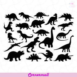 dinosaurs bundle svg, animal svg, american dinosaur svg, many kind of american dinosaur svg, strong animal svg, funny an