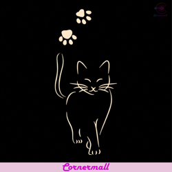 cat cat svg, animal svg, cat paw svg, cat svg, love cat svg, cat lovers svg, wall decoration svg, funny animal svg, love