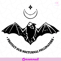 protect our nocturnal pollinators svg, animal svg, nocturnal pollinators svg, bats svg, bird svg, funny animal svg, love
