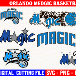 orlando magic team svg, basketball team svg, orlando magic svg, clipart png vinyl cut file, cricut, silhouette file
