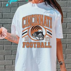 cincinnati football shirt, vintage style cincinnati football shirt, cincinnati shirt , sunday football shirt