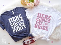 here comes the bride svg, here comes the party svg png, bridal party svg, bachelorett