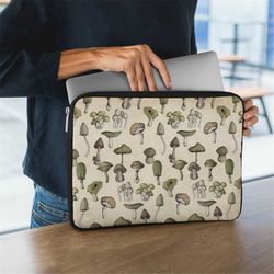 retro 1970s mushroom laptop sleeve -mushroom macbook case,mushroom macbook air case,mushroom laptop sleeve,mushroom macb