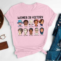 women in history shirt, history teacher shirt, social studies shirt, history shirt, teacher gift, gift for history teach