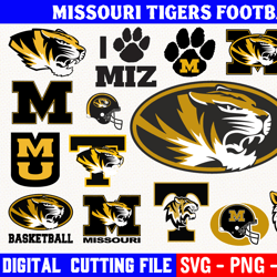 missouri tigers basketball svg, missouri tigers bundle, clipart png vinyl cut file, cricut, silhouette file