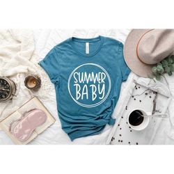 summer baby shirt, beach shirt for women, summer gift, custom summer tank top, summer vibes