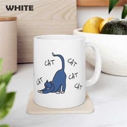 cat cat cat mug -cat gifts,cat mug,cat cup,cat coffee mug,cat coffee cup,cat lover gift,cat mom coffee mug,pile of cats,