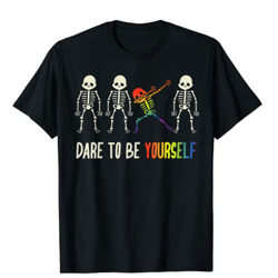 dare to be yourself shirt ,cute lgbt pride t-shirt gift