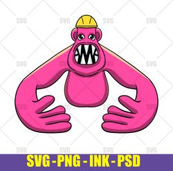 hunky jake svg, garten of banban characters svg, hunky jake ink, cut files for cricut hunky jake png