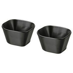 omsesidig serving bowl, black, 5x4 "