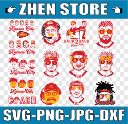 kansas city chiefs bundle svg, nfl bundle svg, chiefs svg, sport svg, nfl svg file cut digital download