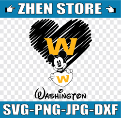 washington football team svg, mickey mouse svg, nfl svg, nfl teams, nfl png, football teams png,