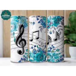 music teacher tumbler for women, music teacher gifts for women, music teacher tumbler cup with straw, music instructor t