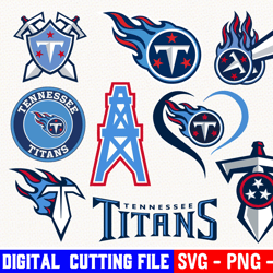 tennessee titans bundle, football team svg, tennessee titans svg, clipart png vinyl cut file, cricut, silhouette file