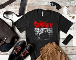 samhain band shirt, samhain band t shirt, samhain band let the day begin shirt