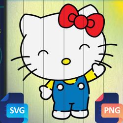 hello kitty SVG free download, cute kitty SVG