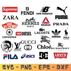 30 fashion brands logo designs , lv louis vuitton , gucci , hermes