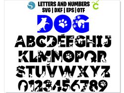 dog font svg, dog font otf, dog letters svg, dog alphabet svg, dog cut files, dog monogram svg,  dog shirt diy