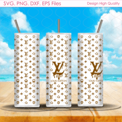 LV Rainbow 20oz Skinny Tumbler