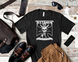 testament band shirt, testament band t shirt, testament band stuff shirt