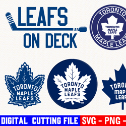 toronto maple leafs bundle, ice hockey team svg, toronto maple leafs svg, clipart png vinyl cut file, cricut, silhouette