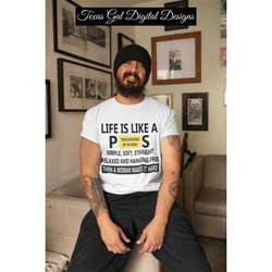 t-shirt life is like a sublimation digital download png svg