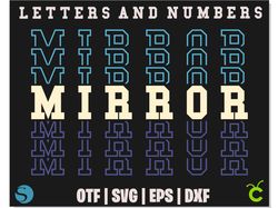 mirror font | mirror font shirt, mirror font svg, mirror font otf, mirror letters svg cricut sport baseball varsity font