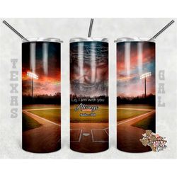 20 oz Skinny Tumbler, Jesus Baseball, Christian Tumbler Wrap, Sublimation Design PNG Instant DIGITAL ONLY