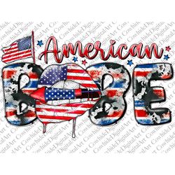 american babe png, america, babe png, western,lips png,4th of july,babe design,american flag,babe design,digital downloa