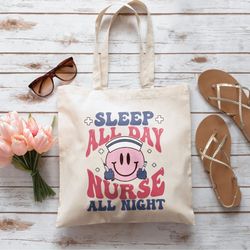 nurse graduation gift, nurse tote bag nurse canvas tote bag, gift for nurse, tote bag