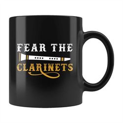 Clarinet Mug, Clarinet Gift, Clarinet Player Mug, Clarinet Player Gift, Clarinetist Gift, Clarinetist Mug, Music Mug, Fe