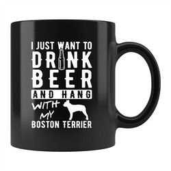 Boston Terrier Gift, Boston Terrier Mug, Boston Terrier Beer Mug, Dog Lover Mug, Dog Lover Gift, Dog Coffee Mug, Dog Own