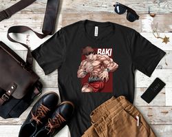 Baki The Grappler Shirt, Baki The Grappler T Shirt, Baki The - Inspire  Uplift