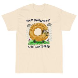 a bit shattered short sleeve tee