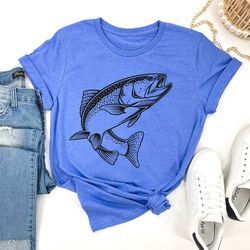 Trout Fishing Shirt, Trout Fish Shirt, Trout Tee, Trout Fish Tee, Fisherman T-Shirt