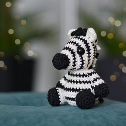 zebra crochet pattern, amigurumi zebra tutorial, diy mini toy zebra , stuffed toy zebra pattern