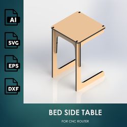 bed side table plan