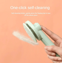 pet cat brush dog comb self cleaning slicker brush for cat dog hair removes tangled pet hair massages comb cats accessor