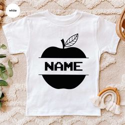 custom school shirts, personalized gifts, gift for kids, toddler school tshirt, back to school, customizable youth shirt