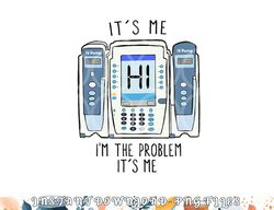 funny nurse i am the problem iv pump er icu med surg rn png, digital download copy