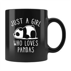 panda lover gift, panda lover mug, cute panda gift, panda mug, panda bear gift, panda bear mug, loves panda c119