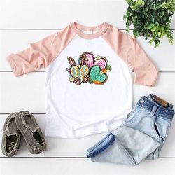 cute easter bunny onesie, easter day toddler shirt, easter eggs bodysuit, kids easter tee, happy easter gifts, gifts for
