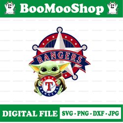 baby yoda with texas rangers baseball png,  baby yoda mlb png, mlb png, digital download