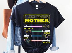 i am their mother custom kid name lightsabers f