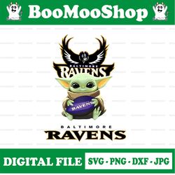 baby yoda with baltimore ravens nfl png,  baby yoda nfl png, nfl png, sublimation ready, png files for sublimation