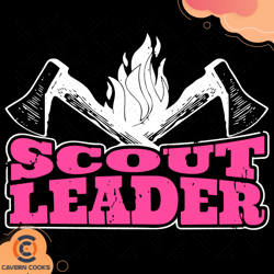 scout leader svg, camping svg, axe svg, fire svg,