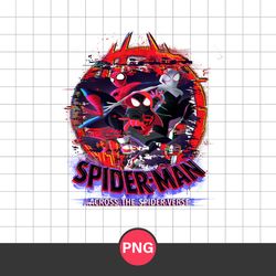 across the spider verse png, spider man png, superhero png, avengers png, sm08062303