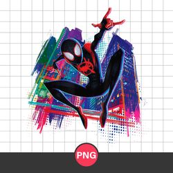 spider man across the spider verse png, spider man png, superhero png, avengers png, marvel's spider man png, sm08062321